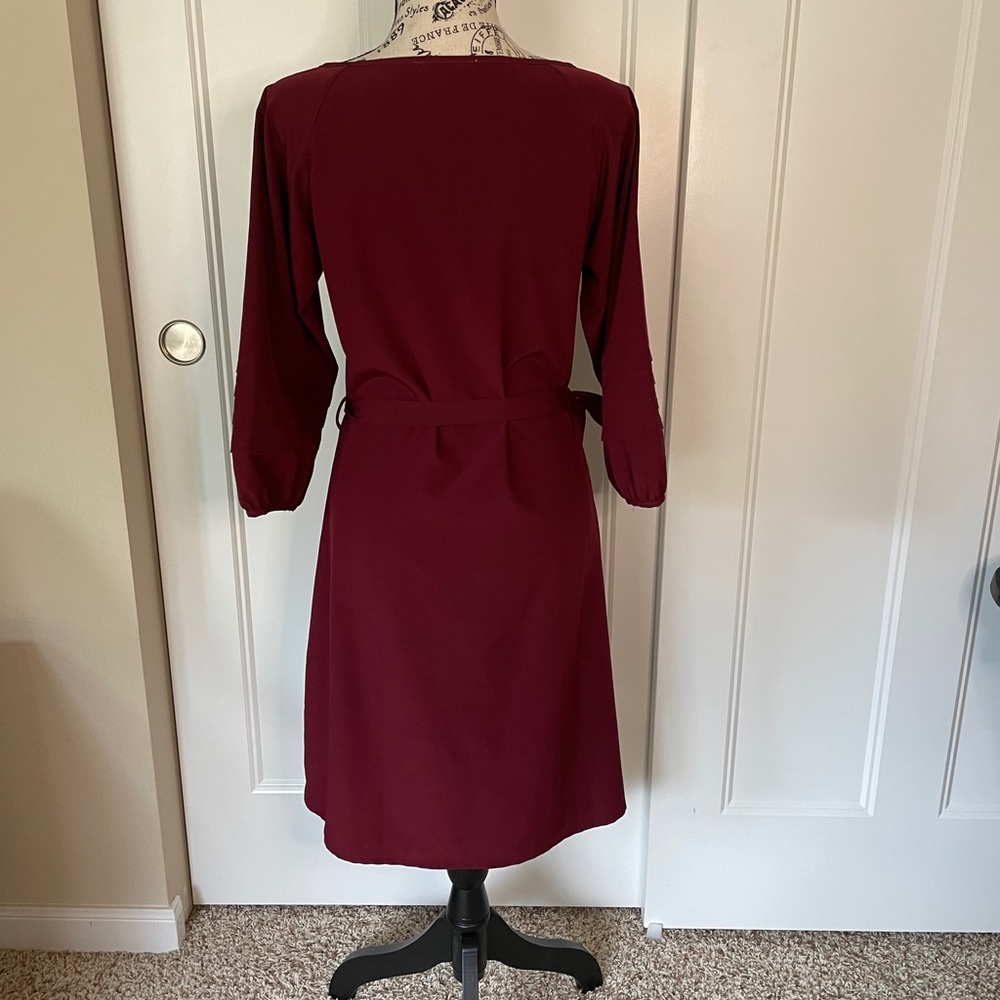 Xtaren Burgundy Red Dress - Picture 5 of 13
